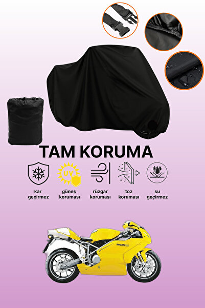 dokaca غطاء محرك دوكاتي 749 أسود متوافق، غطاء واقي، غطاء دراجة نارية