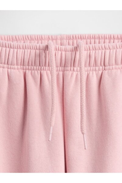 GAP Kız Çocuk Pembe VintageSoft Logo Jogger Eşofman Altı