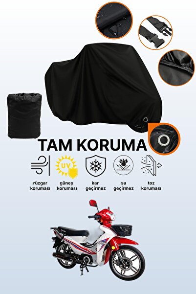 dokaca غطاء دراجة نارية متوافق مع موتولوكس أفريكا كينج، غطاء واقي أسود اللون