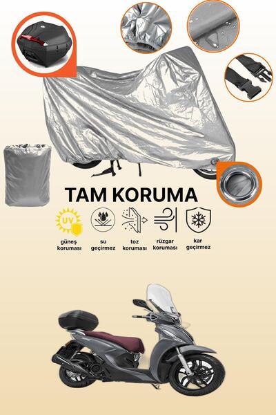 dokaca غطاء حماية للدراجة النارية متوافق مع Kymco People S 125i، غطاء حماية م...