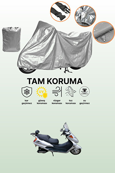 dokaca Gri Dorado Akida Scooter 150 Compatible Motorcycle Cover, Protective C...