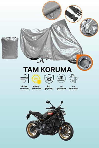 dokaca غطاء محرك متوافق مع ياماها XSR 900 من Gray Lock، غطاء واقي