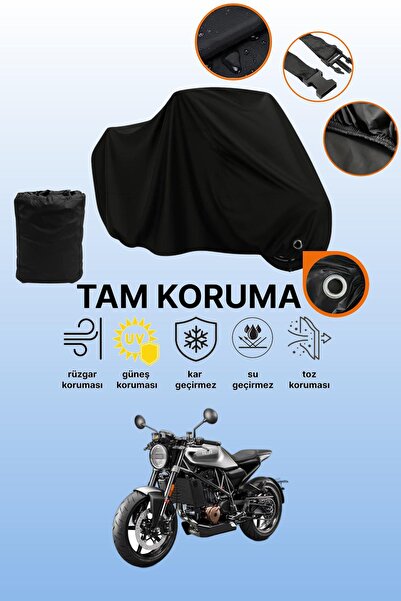 dokaca Black Lock Compatible Husqvarna Vitpilen 401 Compatible Motorcycle Tar...