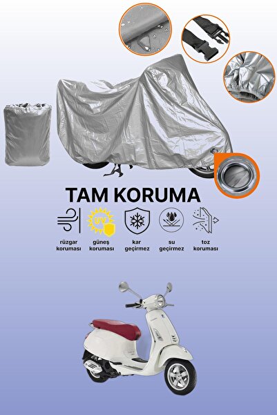 dokaca غطاء محرك متوافق مع Vespa Primavera 50 Touring، غطاء واقي متوافق مع ال...