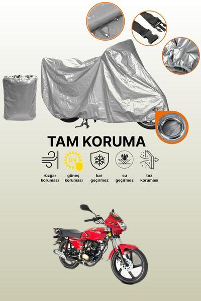 dokaca Gray Lock Compatible Kanuni Breton Sl 125 Compatible Motorcycle Cover,...