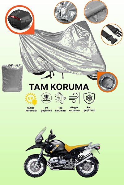 dokaca Gray Lock and Tail Bag Compatible Bmw R 1150 Gs Adventure Compatible M...