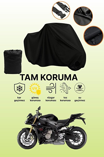 dokaca Black Tail Bag and Lock Incompatible Bmw S 1000 R Compatible Motorcycl...