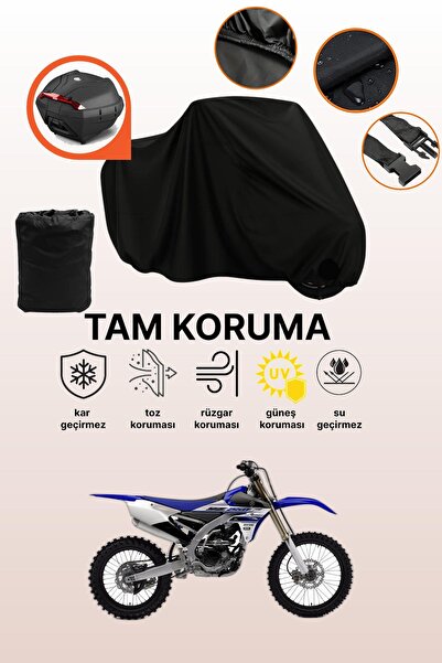 dokaca حقيبة خلفية سوداء متوافقة مع ياماها YZ 250 F، غطاء دراجة نارية متوافق،...