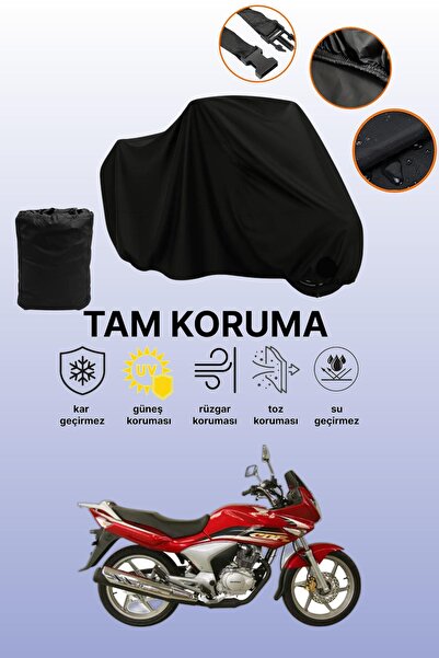 dokaca Black Honda Cbf 150 Compatible Motorcycle Cover, Protective Cover, Mot...