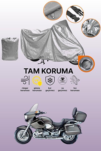 dokaca Compatible with Gray Lock Bmw R 1200 Cl Compatible Motor Tarpaulin
