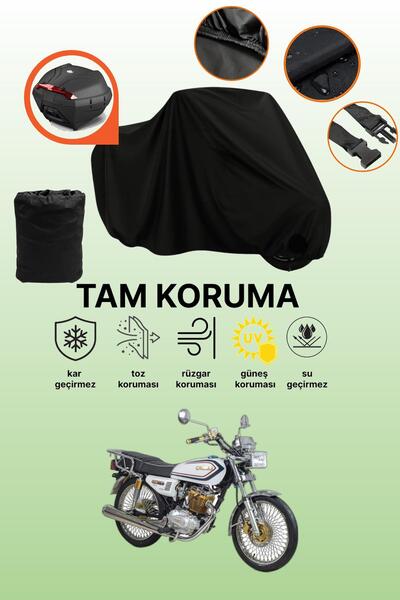 dokaca Black Rear Bag Compatible with Kuba Cheetah 180R Gold Compatible Motor...
