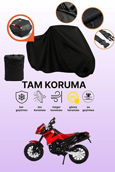 dokaca حقيبة خلفية سوداء متوافقة مع KTM 640 Duke II، غطاء دراجة نارية متوافق،...