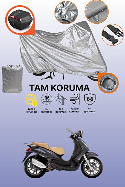 dokaca غطاء دراجة نارية متوافق مع بياجيو بيفرلي 250، غطاء حماية متوافق مع الل...