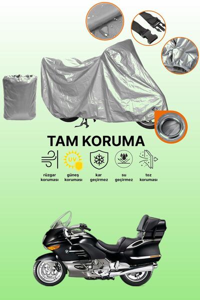 dokaca Gray Lock Compatible Bmw K 1200 Lt Compatible Motorcycle Tarpaulin, Pr...
