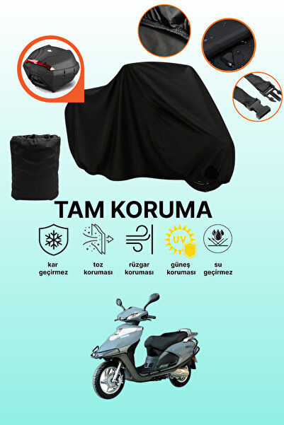 dokaca قماش دراجة نارية متوافق مع أرورا سبيشال 125 متوافق مع الحقيبة الخلفية ...