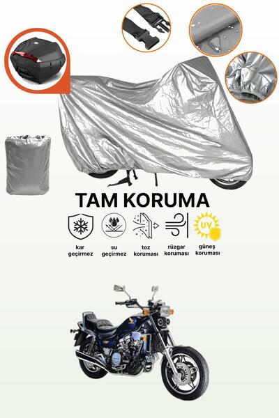 dokaca غطاء محرك متوافق مع هوندا VF 1100 ماجنا متوافق مع الحقيبة الخلفية بالل...