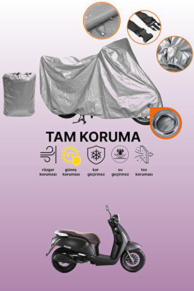 dokaca Rks Ltm 125 Compatible Engine Cover Compatible with Gray Lock