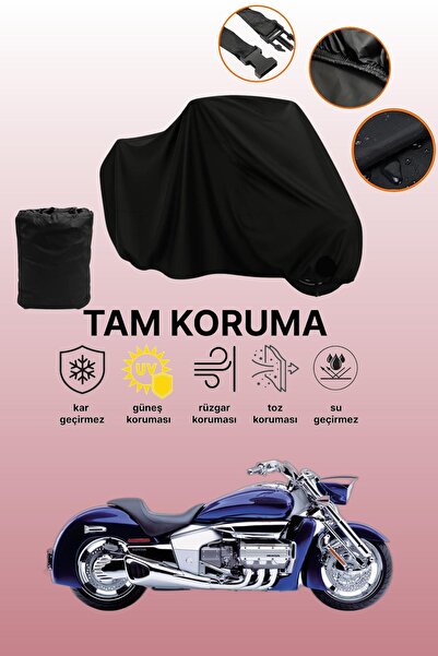 dokaca غطاء محرك متوافق مع هوندا فالكيري رون باللون الأسود، غطاء واقي، غطاء ل...