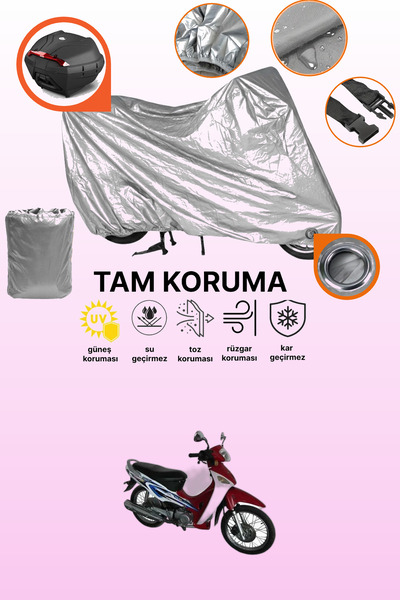 dokaca غطاء دراجة نارية متوافق مع Yuki YK100-2H، غطاء حماية متوافق مع غطاء ال...