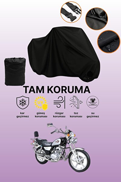 dokaca غطاء محرك متوافق مع Black Kuba KB150-25 Max، غطاء واقي، غطاء دراجة نارية