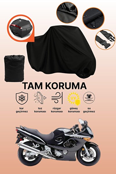 dokaca مظلة دراجة نارية متوافقة مع سوزوكي جي إس إكس 750 إف متوافقة مع الحقيبة...