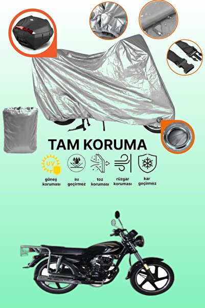 dokaca حقيبة خلفية وقفل رمادي متوافقة مع كراول موتور KR-125-7D، غطاء حماية لل...