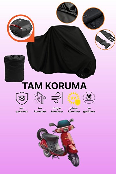 dokaca قماش دراجة نارية متوافق مع هوندا كينيتيك دي إكس متوافق مع الحقيبة الخل...