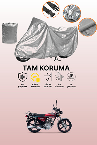 dokaca حقيبة خلفية رمادية اللون وقماش متوافق مع دراجة نارية من نوع Kuba Princ...