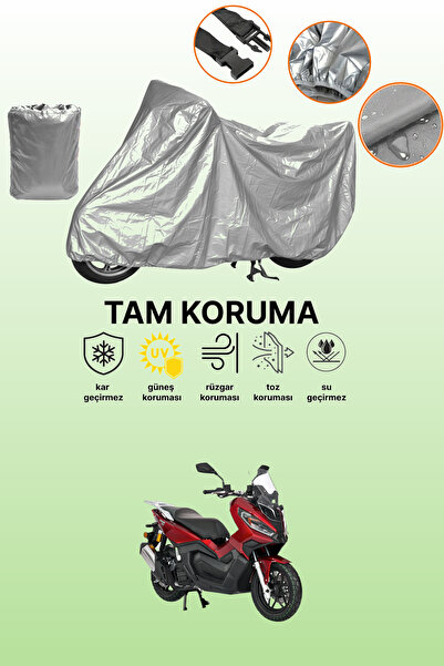 dokaca Gri Kanuni Seha 150 Compatible Motorcycle Cover, Protective Cover, Mot...