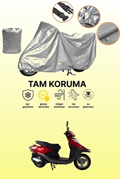 dokaca غطاء دراجة نارية رمادي اللون من نوع أورورا AR 100T 2A متوافق خصيصًا، غ...