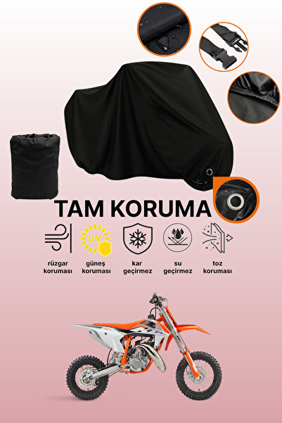 dokaca غطاء دراجة نارية متوافق مع KTM 50 SX من Black Lock، غطاء واقي