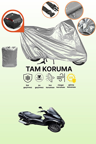 dokaca Grey Rear Bag Compatible Bumoto/Jinling Gallardo F1 Efi Maxi Compatibl...