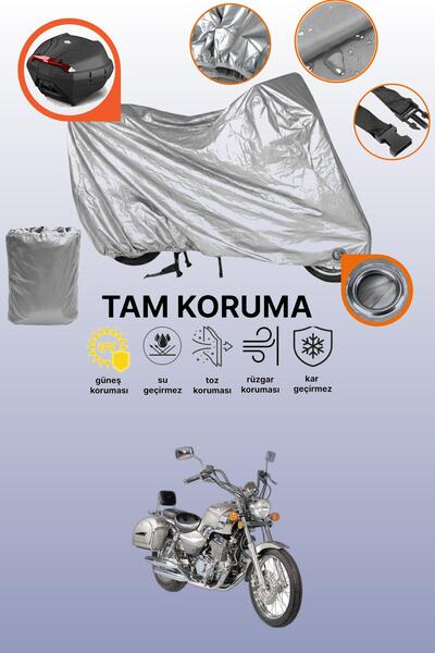 dokaca Gray Lock and Tail Bag Compatible Mondial 250 Mct Compatible Motorcycl...