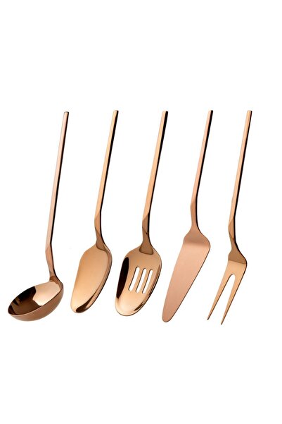 Jumbo 5100 Titanyum Bronz 5 Parça Servis Takımı