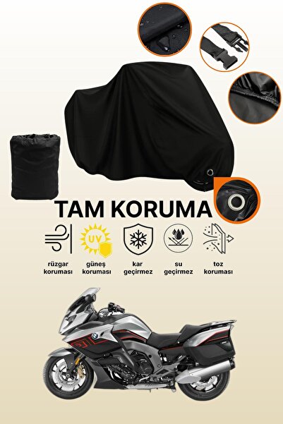 dokaca Black Lock Compatible Bmw K 1600 Gt Compatible Motorcycle Tarpaulin, P...