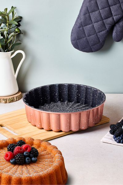 Perotti Cake Pro Casting Daisy Rose Tart Mold 26 cm