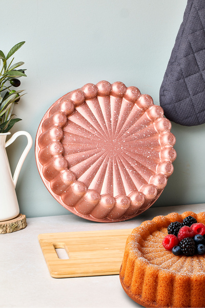 Perotti Cake Pro Casting Daisy Rose Tart Mold 26 cm