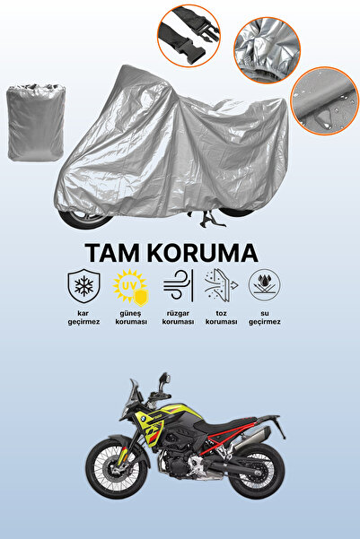 dokaca Grey Tail Bag and Lock Mismatched Bmw F 900 Gs Compatible Motorcycle T...