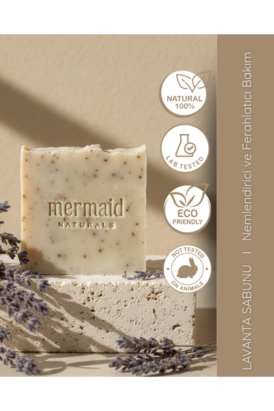 Mermaid NATURALS Lavantalı Sabun