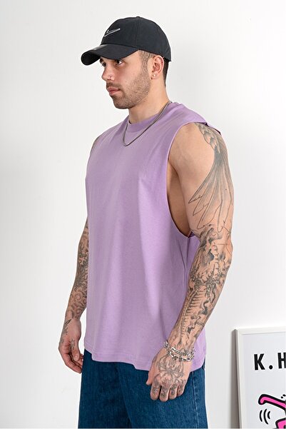 aksesuarix تي شيرت رجالي بدون أكمام من Relax Fit PG1103MR