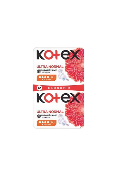 Kotex Ultra Double Normal 12-Pack Pad