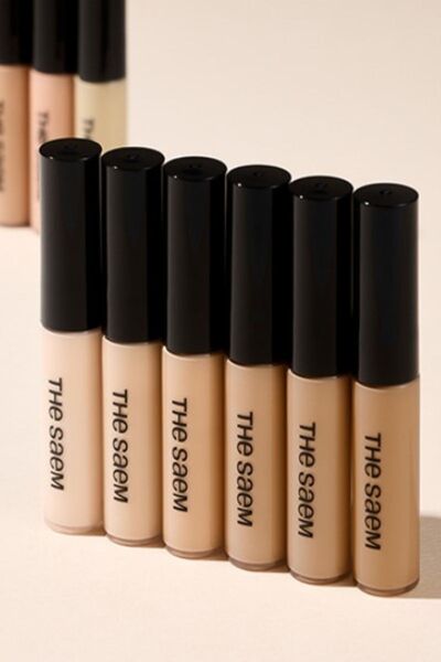 THE SAEM Uzun Süre Kalıcı Likit Kapatıcı Cover Perfection Tip Concealer - Brightener (VİONİNE)