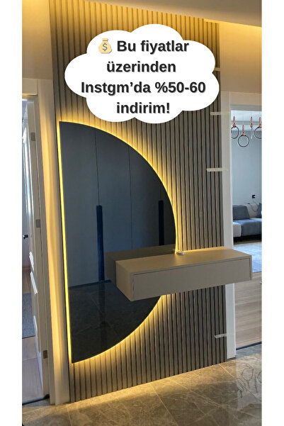 SadeceInterior ANTRE EN UYGUN Ölçüye ve Sizden Gelen Tasarıma Göre Özel Üretim