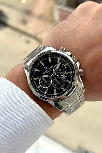 Daniel Klein Yeni Sezon Özel Seri Çelik Gümüş Sevgiliye Sevgiler Günü Hediyesi Erkek Kol Saati Bileklik Hediyeli