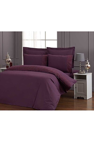 Özdilek 16 Parça Çeyiz Seti, Gelin Seti-Branch Mürdüm