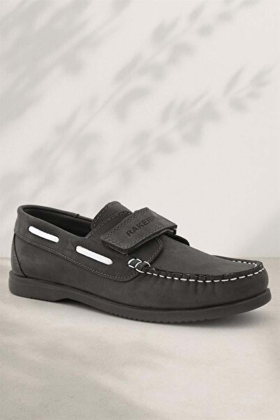 Rakerplus Simurg Справжня шкіра Сірий Чоловічий дитячий взуття