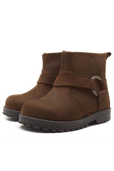 Rakerplus Chiron Hakiki Deri Tarçın Rengi Fermuarlı Bebek Çizme