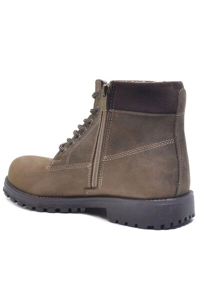 Rakerplus Neson Γνήσιο Δερμάτινο Χρώμα Χιόνι Χειμερινές Παιδικές Μπότες Παπούτσια