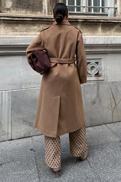 Olcay Πουκάμισο με γιακά με λεπτομέρεια ραφής Premium Coat K. KAMEL 3125