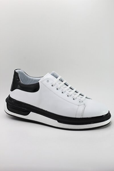 Yeşildaş Men's 100% Genuine Leather Orthopedic Balloon Sole Shoes